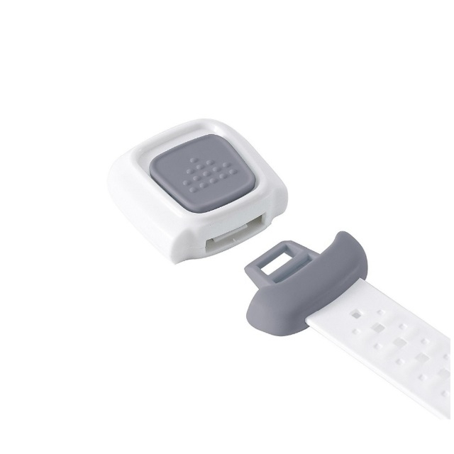 Set cu incuietoare dubla pentru usi si sertare gri, 25 cm_Empria [3]