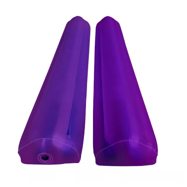 Set bumpere gonflabile protectie pat copii, Empria, 2 bucati, portabile, 120x20x15 cm [4]