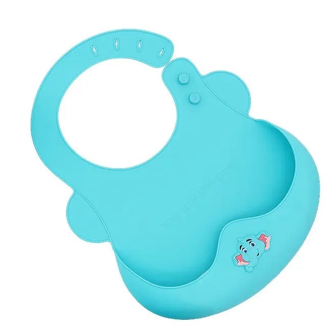 Set diversificare bebelusi Elefant, 6 piese, set hranire silicon fara BPA, Empria, Premium, Diverse culori [2]