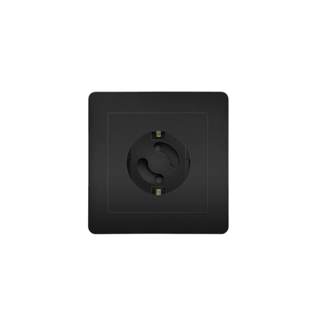 Set protectie priza copii, 10 bucati cu adeziv, Empria, Negru [5]