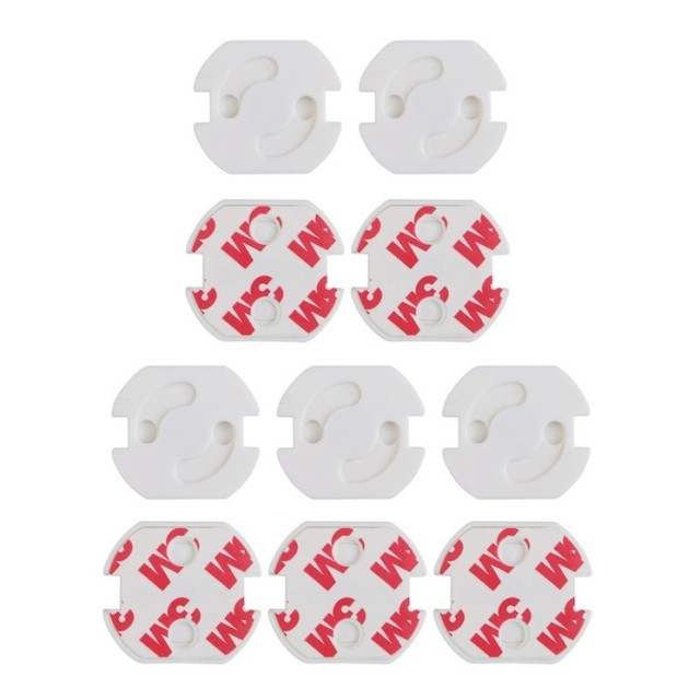 Set protectie priza copii, 10 bucati cu adeziv [2]