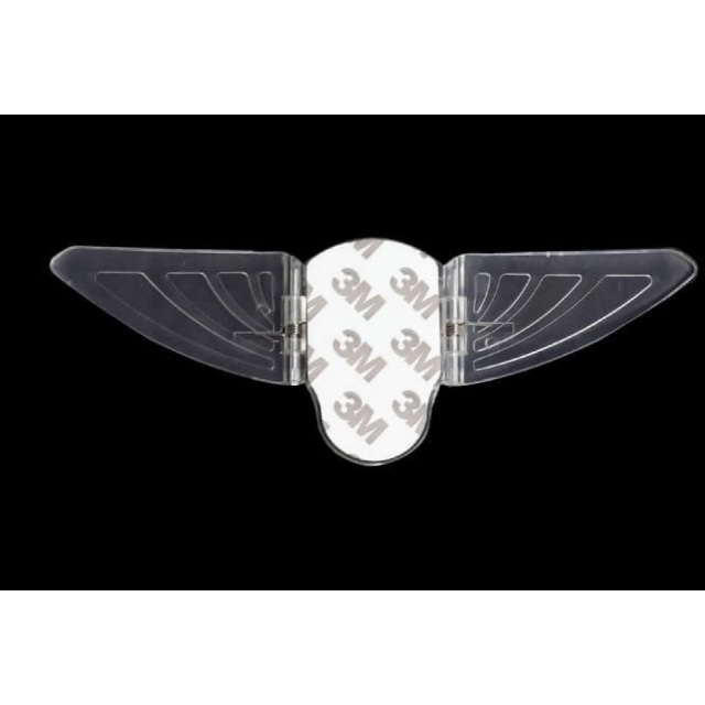Siguranta fluture blocator usi si geamuri glisante, 17 x 6 x 0.5 cm, Transparent [3]
