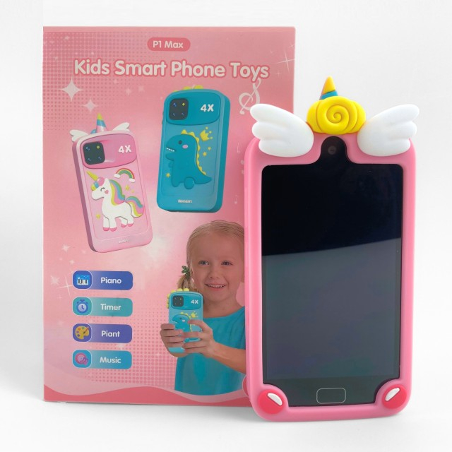 Smartphone copii jucarie educativa video foto 32gb TF card rezolutie 480*800 display 10cm, Diverse culori [24]