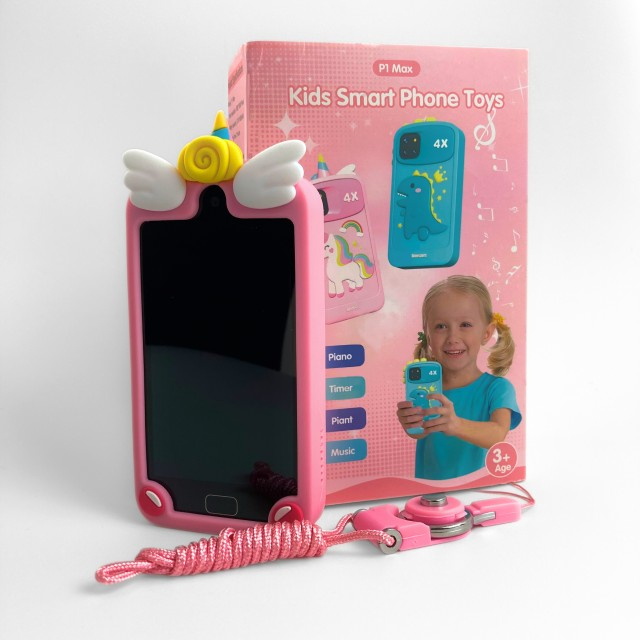 Smartphone copii jucarie educativa video foto 32gb TF card rezolutie 480*800 display 10cm, Diverse culori [13]
