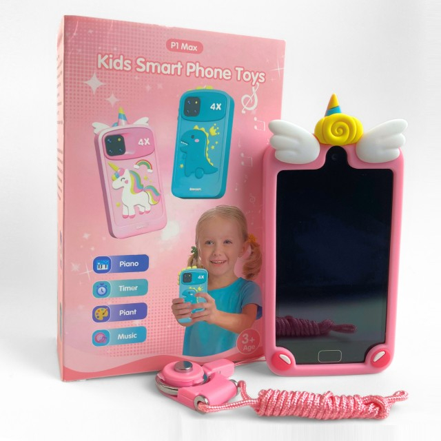 Smartphone copii jucarie educativa video foto 32gb TF card rezolutie 480*800 display 10cm, Diverse culori [35]