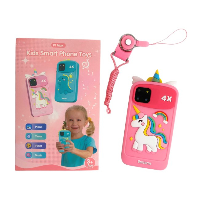 Smartphone copii jucarie educativa video foto 32gb TF card rezolutie 480*800 display 10cm, Diverse culori [12]