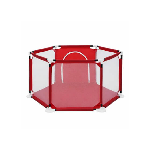 PRODUS RESIGILAT - Spatiu de joaca tarc bebe, hexagonal, Empria, Rosu [8]