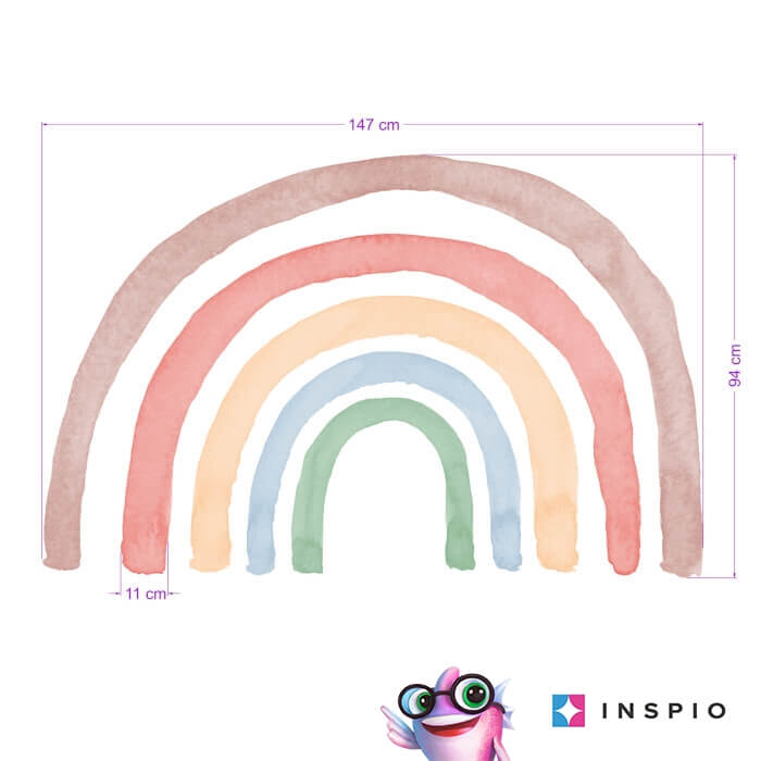 Stickere de perete - curcubeu [2]