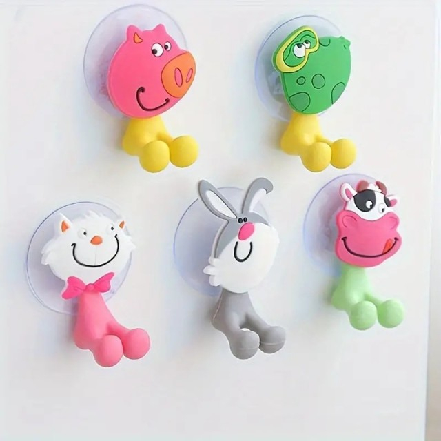 Suport periuta de dinti copil, silicon, 7,5x4 cm, Diverse modele [11]