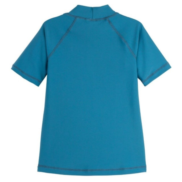 Tricou Protectie UV Copii, Protectie Solara UPF50+, Petrol Jungle, Marimea 1 [3]
