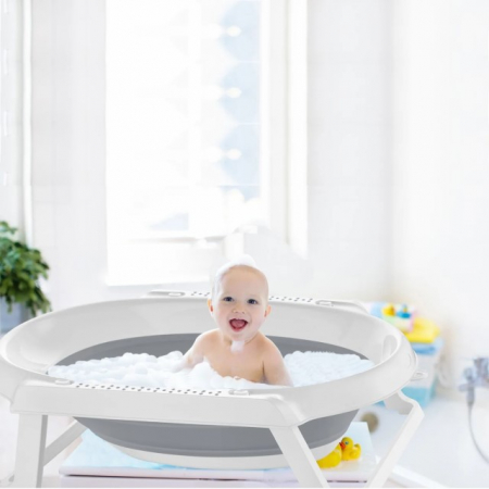 Baia bebelusului - Cadita pliabila bebe BabyJem, Diverse culori