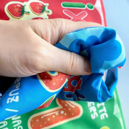 Jucarii senzoriale - Cartea interactiva pentru bebelusi cu accesoriu de dentitie BabyJem, Animale