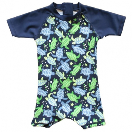 Haine plaja / inot - Costume de Baie / Inot pentru bebelusi si copii, Protectie Soare UPF50+, Turttle, Diverse marimi