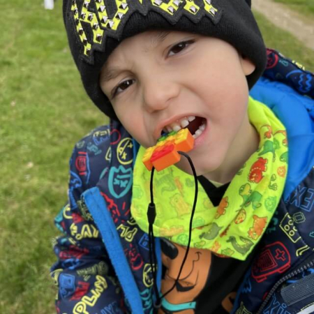 Jucarii dentitie - Jucarie senzoriala, antistres din silicon moale, Empria