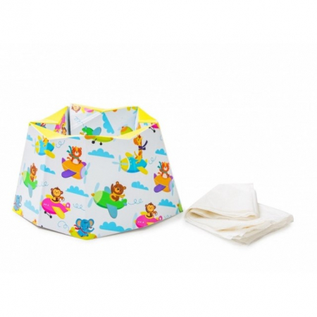 Igiena si ingrijire bebelusi - Olita pliabila/portabila pentru calatorie BabyJem Carton Travel Potty