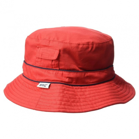 Palarii protectie UV - Palarie Bebelusi Bucket, Protectie Soare UPF50+, Red, Diverse marimi