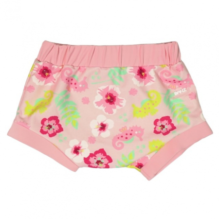 Haine si articole pentru plaja copii si bebelusi - Scutece Reutilizabile pentru Inot/Piscina, Protectie Soare UPF50+, Floral Pink, Diverse marimi