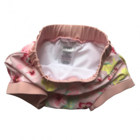 Haine si articole pentru plaja copii si bebelusi - Scutece Reutilizabile pentru Inot/Piscina, Protectie Soare UPF50+, Floral Pink, Diverse marimi