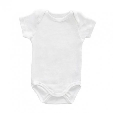 Accesorii bebelusi / nou-nascuti - Set 10 body-uri din bumbac albe cu maneca scurta Drool, 0-3 luni