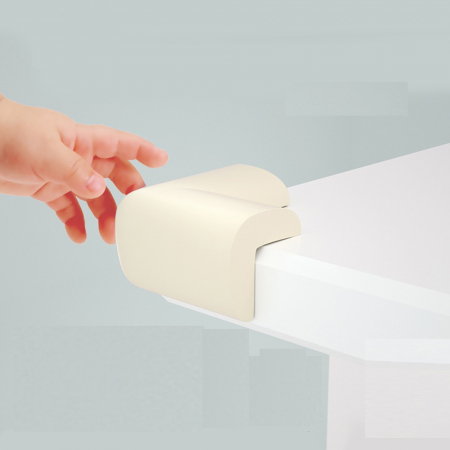 Protectie colturi mobila copii - Set 4 bucati groase protectii colturi mobilier, 3.5x1.2x5.5 cm_Empria