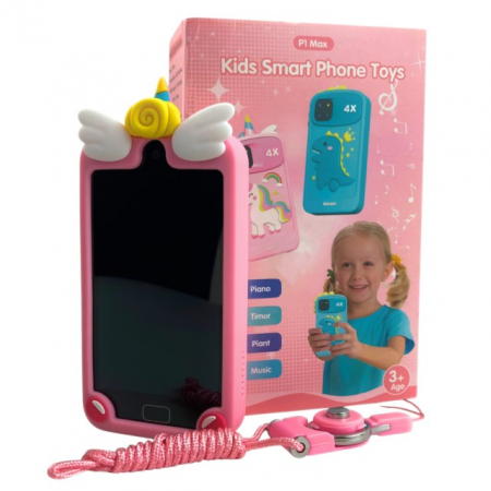 Ceasuri copii - Smartphone copii jucarie educativa video foto 32gb TF card rezolutie 480*800 display 10cm, Diverse culori