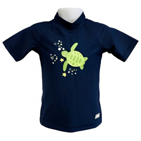 Haine si articole pentru plaja copii si bebelusi - Tricou Protectie UV Copii, Protectie Solara UPF50+, Turttle, Diverse marimi