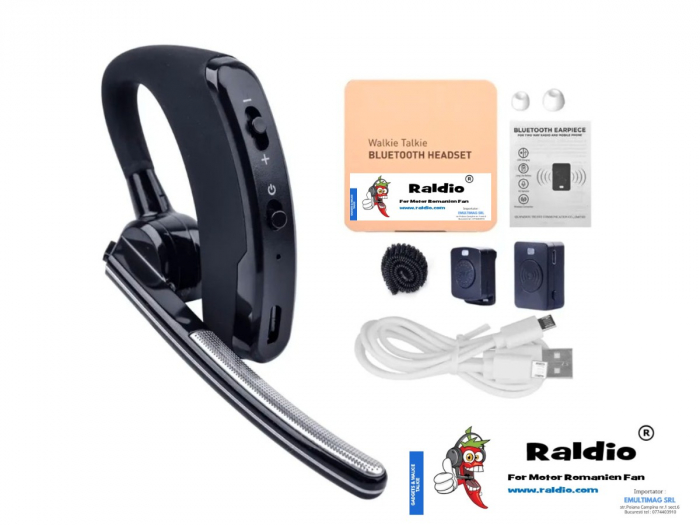 RALDIO - Set Bluetooth pentru Statii emisie receptie mufa M - Motorola [6]