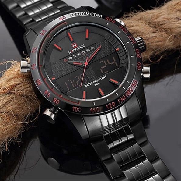 Ceas dual core Naviforce sport military, army [7]