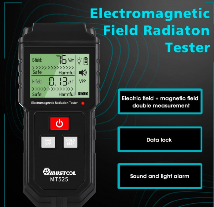 RALDIO - Dedector si masurare radiatii electromagnetice si camp electric. [7]