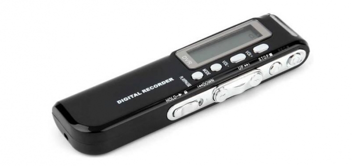 Raldio Microfon spion - reportofon digital 8GB, mp3player [2]