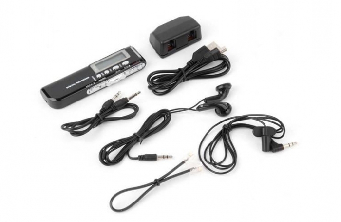 Raldio Microfon spion - reportofon digital 8GB, mp3player [4]