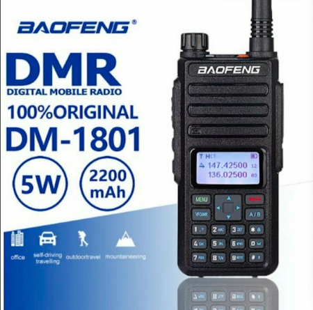 Statie radio digitala Baofeng DM - 1801  Bonus Cablu si CD programare [1]