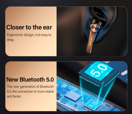 Casti LENOVO  wireless bluetooth 5.0 [1]