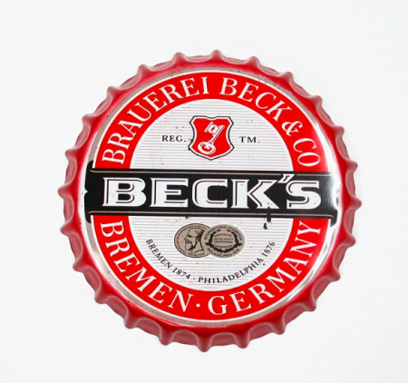 Capac Bere Decor  Becks diametru 35 cm [0]