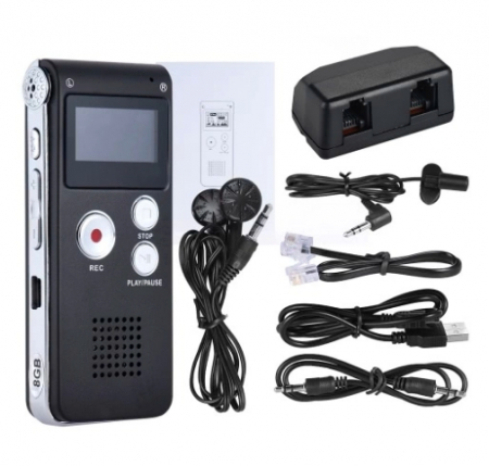 S012 - reportofon 8GB microfon spion acumulator propriu 250 mAh [1]