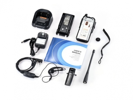 Set 10 statii UV- 82 walkie talkie transiever, 5 W, dual band VHF, UHF, 2800 mAH , radio FM, BONUS cablu programare + CD [2]