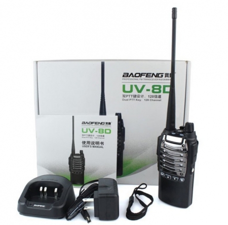 Statie Radio Walkie Talkie Baofeng UV-8D UHF 400 - 520MHz 16CH PROGRAMABILE 8W, radio UHF 65 - 108 MHz [3]