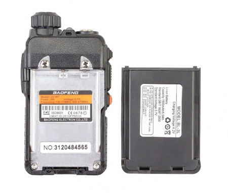 Statie radio Baofeng UV-3R+, Dual Band UHF, VHF, Walkie Talkie , FM tranciever, 99 CH, radio FM 88 - 108 MHz [6]