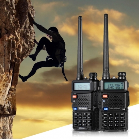 Set 10 statii radio Baofeng UV-5R Dual Band Tranciever + Bonus Casti cu microfon incluse [5]