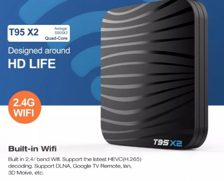 T95X2 Smart TV Box  4 GB si 32 GB RAM miniPC Android 8.1 [4]