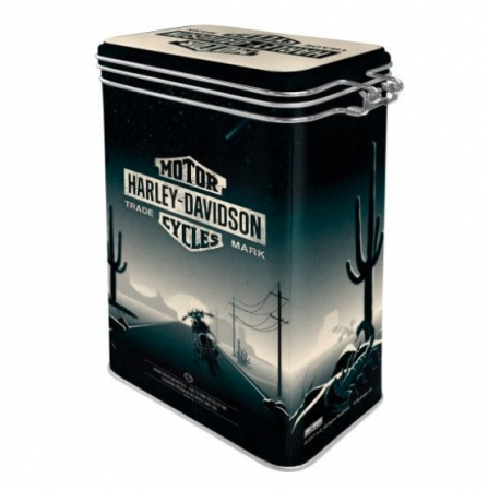 Cutie Metalica Cafea  capac etans "Harley-Davidson" [1]