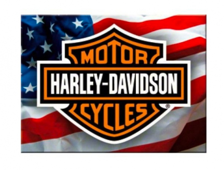 Magneti Frigider - Magnet frigider - Harley Davidson USA