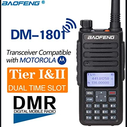 Statie radio digitala Baofeng DM - 1801  Bonus Cablu si CD programare [0]