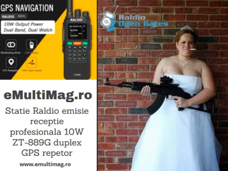 Statie Raldio emisie receptie profesionala 10W  ZT-889G duplex GPS repetor [1]