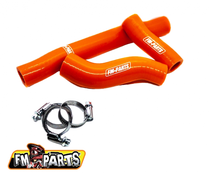Kit Furtunuri Radiator Silicon KTM/Husqvarna 2017-2019 Orange [1]