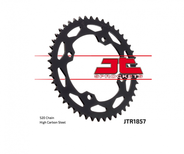 Pinion spate Yamaha YFZ 450R '09 -'16, YFM 250/350/450/700 RAPTOR (JTR1857) [1]