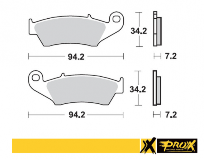 Placute frana fata Prox Yamaha YZF/YZ Suzuki RMZ Kawasaki KXF [1]