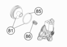 Set piston cilindru receptor ambreiaj KTM EXC-F/SX-F 250/350 '11-'16 OEM 77232066000 [2]