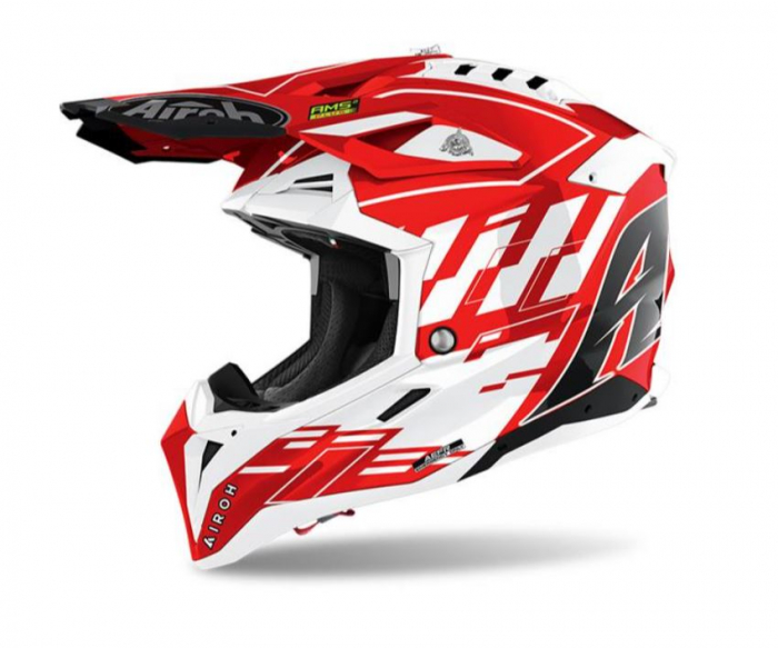 Casca Airoh Aviator 3 Rampage Red [1]