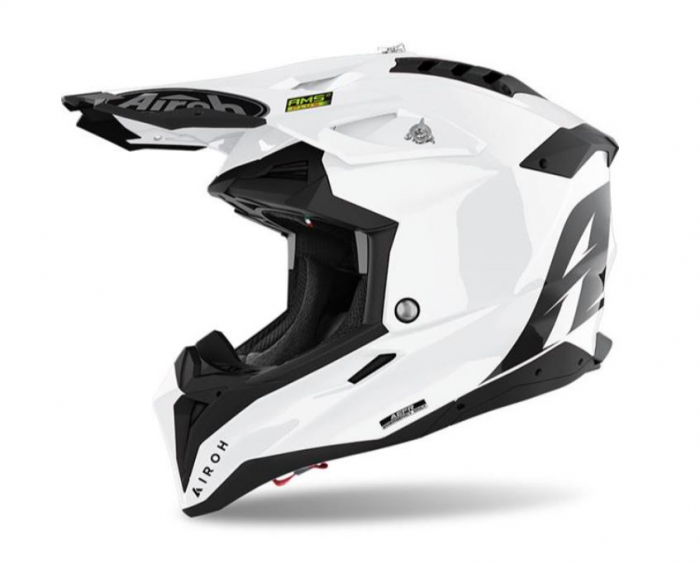 Casca Airoh Aviator 3 White Gloss 2021 [1]